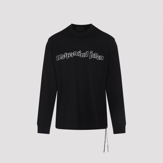 25FW 마스터마인드 긴팔 티셔츠 MJ25E15TS122 011 BLACK - MASTERMIND