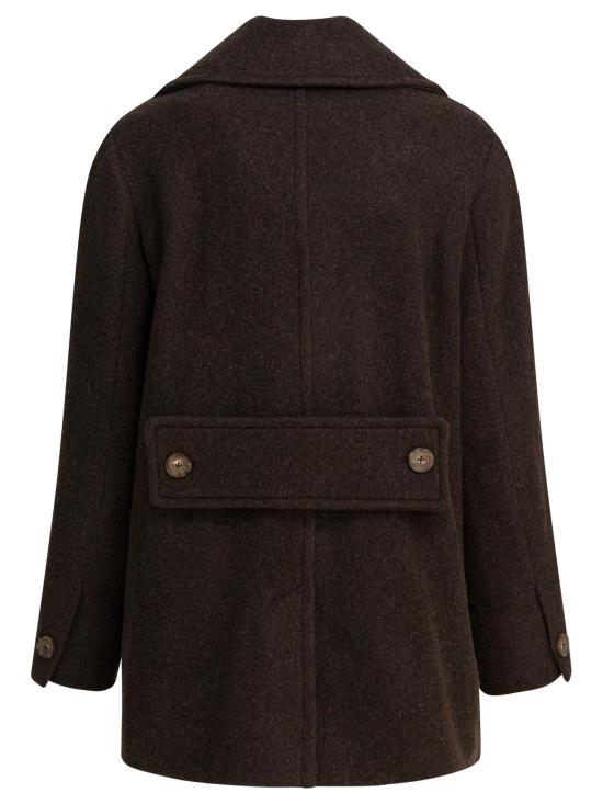 25FW 이네스 드 라 프레상쥬 코트 15M005WO055 P670 BROWN - INES DE LA FRESSANGE