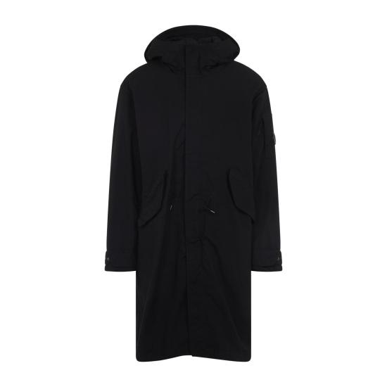 25FW 씨피 컴퍼니 트윌 후드 패딩 파카 19CMOW095A 110305G 999 BLACK