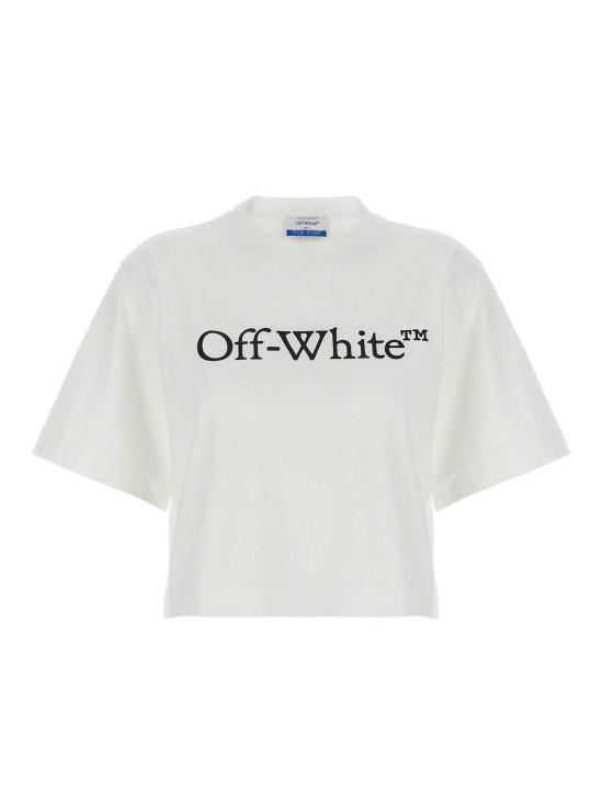 25FW 오프화이트 반팔 티셔츠 OWAA090C99JER0040110 White