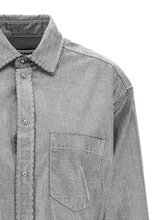 25FW 다크파크 셔츠 WSH04DFL020077 Silver - DARKPARK