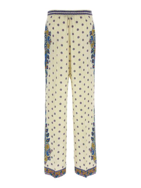 25SS 에트로 스트레이트 팬츠 WREA0014AQ115X0800 White - ETRO