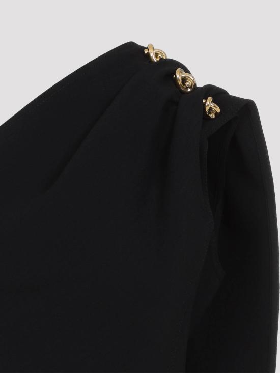 25SS 보테가베네타 민소매 티셔츠 815004V4ZE01000 Black - BOTTEGA VENETA