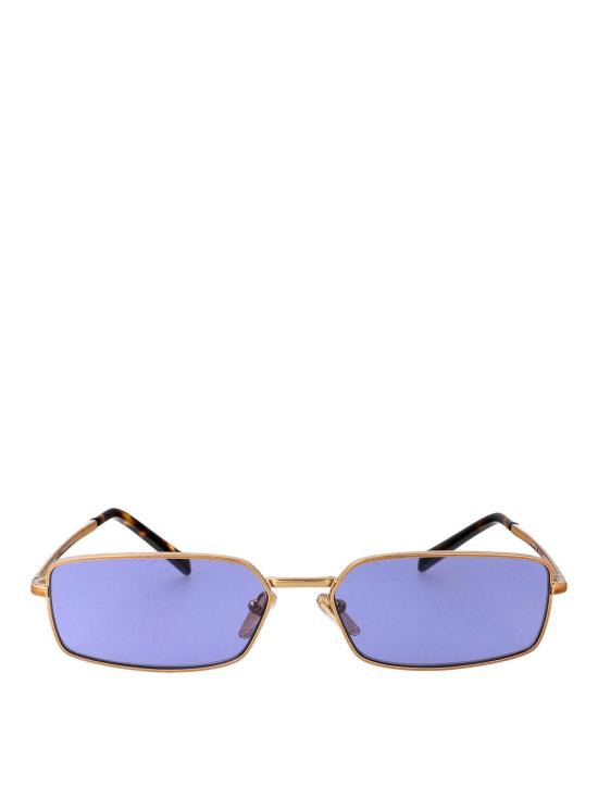 26SS 프라다 시그니처 메탈 직사각형 선글라스 0PRA60S7OE01O BROWN
