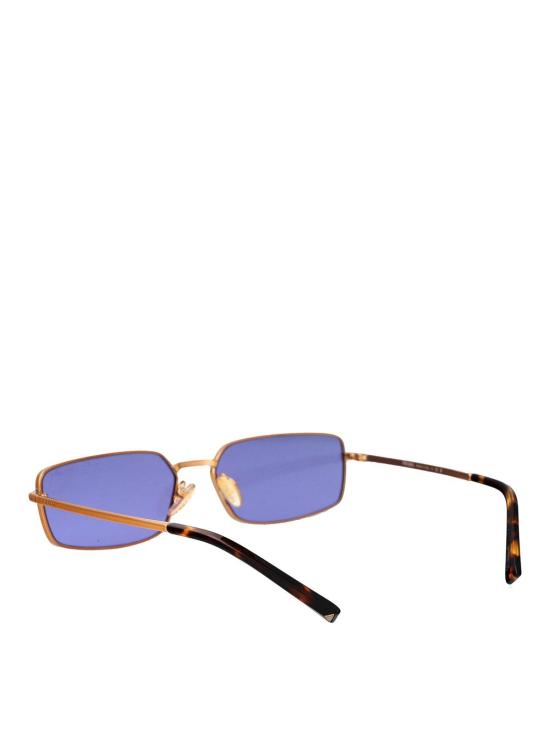 26SS 프라다 시그니처 메탈 직사각형 선글라스 0PRA60S7OE01O BROWN - PRADA