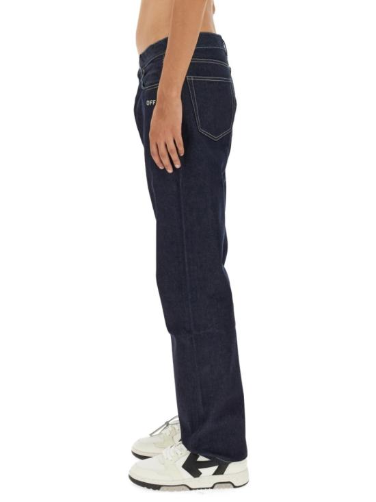  오프화이트 데님 팬츠 OMYA138 F23DEN0014761 Black - OFF WHITE