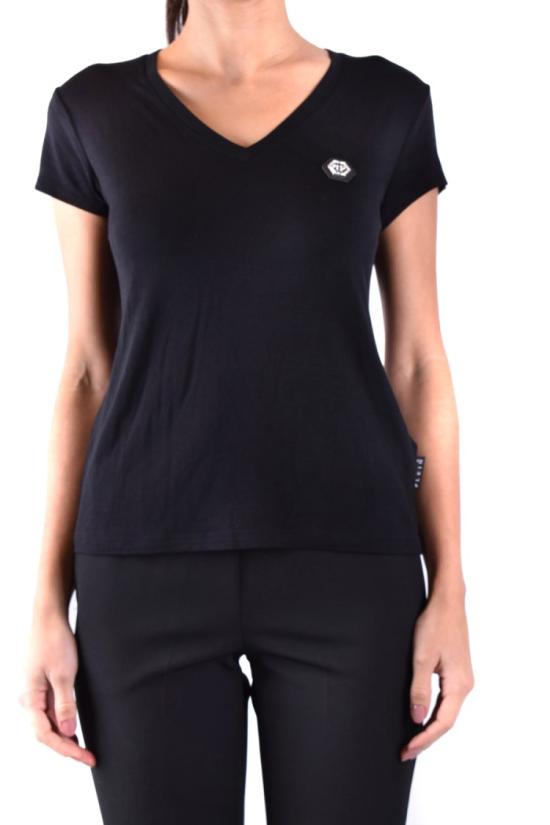  필립 플레인 반팔 티셔츠 FACC WTK2921 PJY002N02 Black - PHILIPP PLEIN