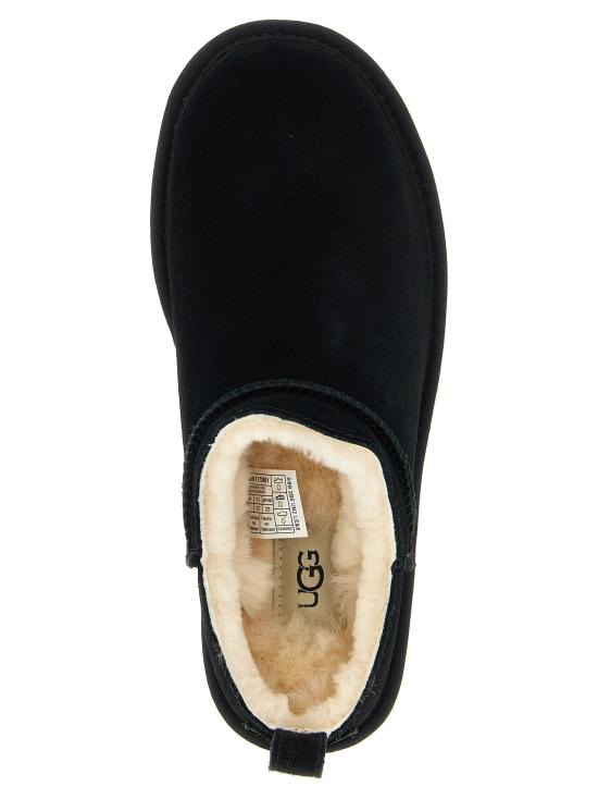 25FW 어그 CLASSIC MICRO 클래식 마이크로 부츠 블로퍼  1173891BLK Black - UGG