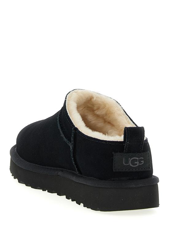 25FW 어그 CLASSIC MICRO 클래식 마이크로 부츠 블로퍼  1173891BLK Black - UGG