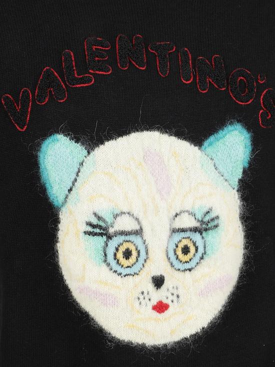 25FW 발렌티노 가라바니 스웨터 7V3KC35IB2V 0NO Black - VALENTINO GARAVANI