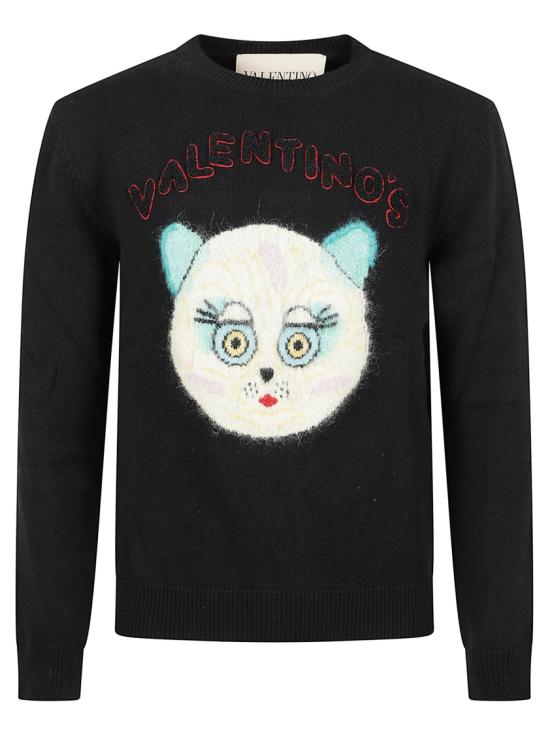 25FW 발렌티노 가라바니 스웨터 7V3KC35IB2V 0NO Black