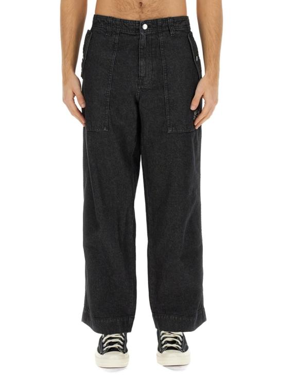  메종키츠네 데님 팬츠 LM01113WW0081 WASHED BLACK Black