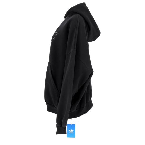  발렌시아가 후드 티셔츠 712396TNVA91070 Black - BALENCIAGA