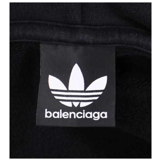  발렌시아가 후드 티셔츠 712396TNVA91070 Black - BALENCIAGA