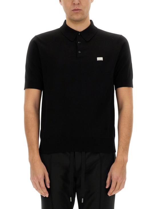  돌체앤가바나 폴로 티셔츠 GXZ02T JBCE9N0000 Black