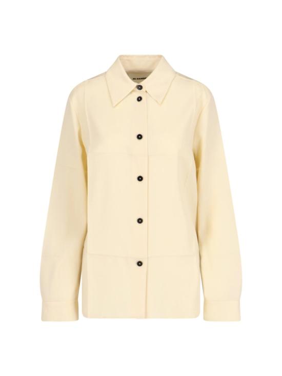  질샌더 긴팔 티셔츠 J04DL0004 J40003261 Neutrals