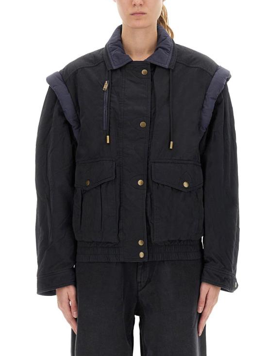 25FW 이자벨마랑에뚜왈 자켓 VE0523FA C3G01E02FK Black