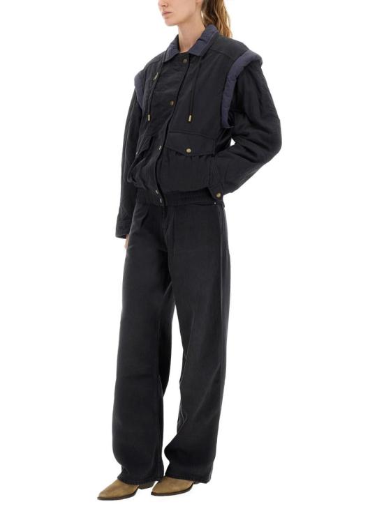 25FW 이자벨마랑에뚜왈 자켓 VE0523FA C3G01E02FK Black - ISABEL MARANT ETOILE