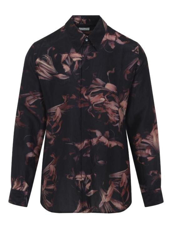 25FW 드리스 반 노튼 긴팔 셔츠 252 020703 2124 301 PINK