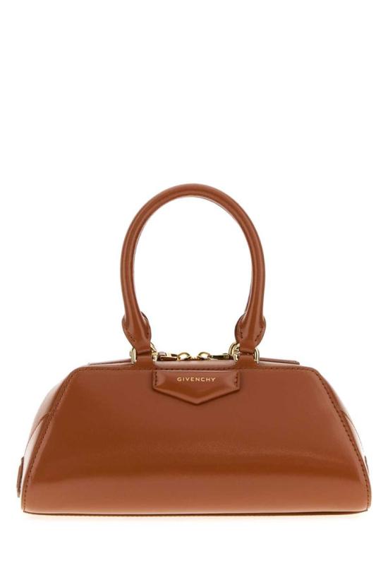 25FW 지방시 박스 레더 미니 안티고나 이스트 웨스트 백 BB5146B2AQ 235 Brown