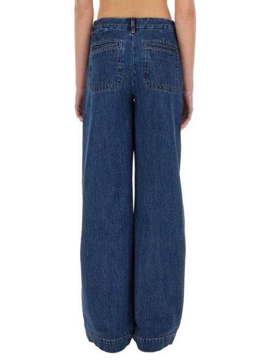 25FW 아페쎄 시사이드 진 COHTD F09085 IAL Blue - A.P.C.