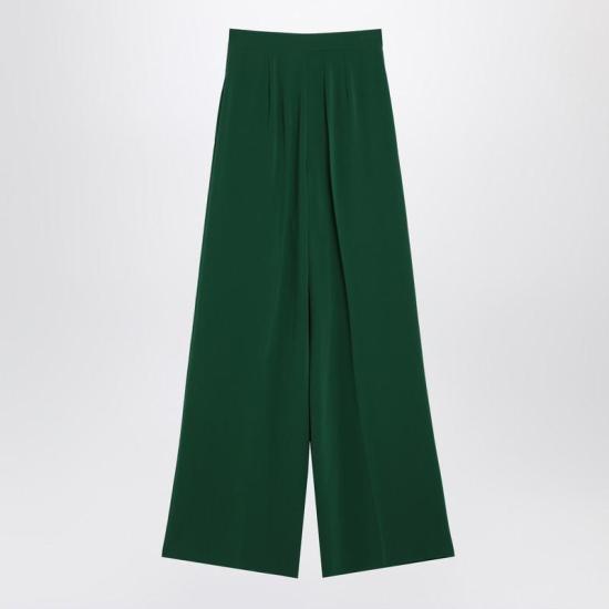 25FW 막스마라 스트레이트 팬츠 LACCATOCO R MAXM 014 GREEN - MAX MARA
