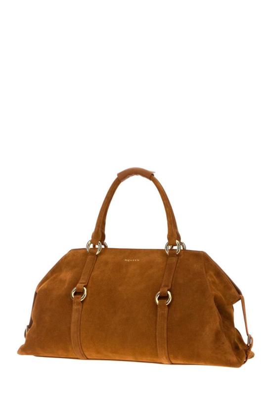 25FW 알렉산더 맥퀸 토트백 8456431MAA5 2150 Brown - ALEXANDER MCQUEEN