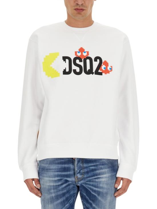  디스퀘어드2 긴팔 티셔츠 S71GU0638 S25516100 White