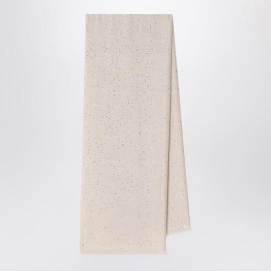 25FW 브루넬로 쿠치넬리 머플러/스카프 MSC915029WS R CUCIN C9731 Beige