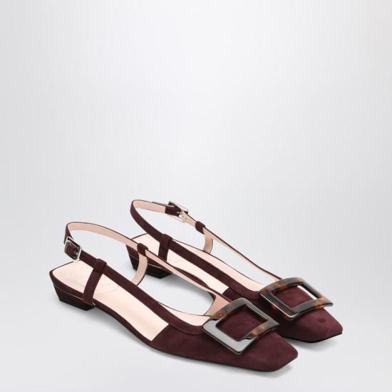 25FW 로저비비에 뮬/슬리퍼 RVW00743380HR0 R ROGVI R822 BROWN - ROGER VIVIER