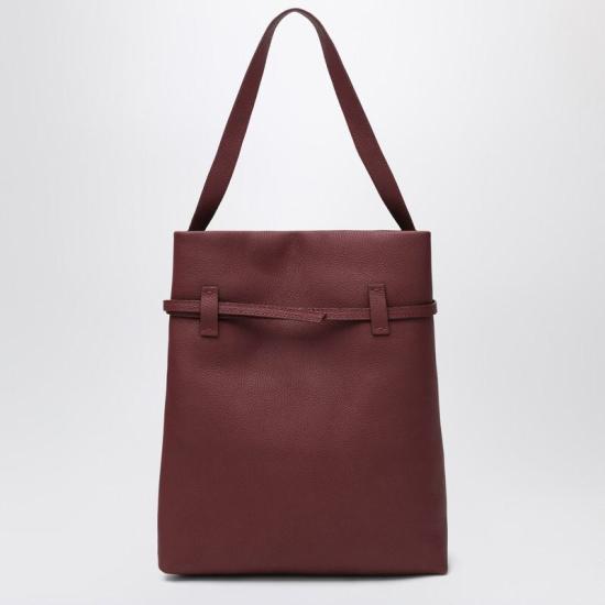 25FW 마누아뜰리에 토트백 2025222LE R MANUA BR Red - MANU ATELIER