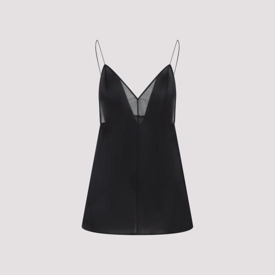 25SS 케이트 탑 23963002 W3002 Black - KHAITE