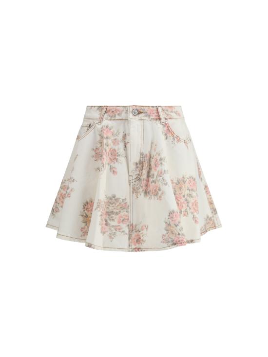 25FW 가니 숏 스커트 J1894 135 MULTICOLOUR