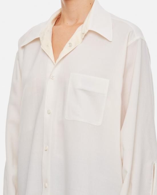  퀴라 셔츠 Q139WJQ0011 White - QUIRA