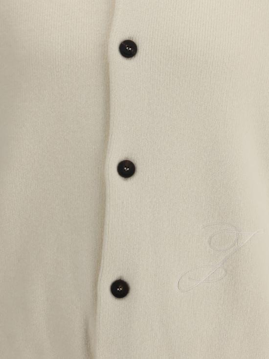 25FW 자크뮈스 팔로네 울 캐시미어 가디건 CDM00567AK00278 110 WHITE - JACQUEMUS