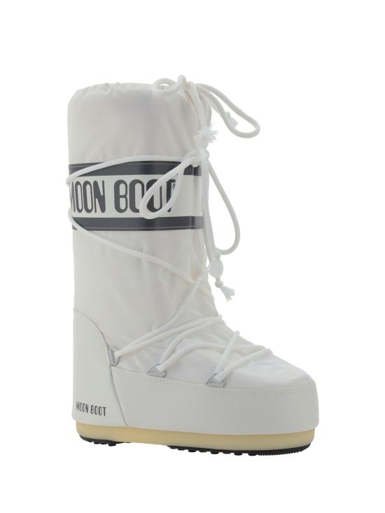 26FW 문부츠 아이콘 나일론 부츠 80D1400440 A001 WHITE - MOON BOOT