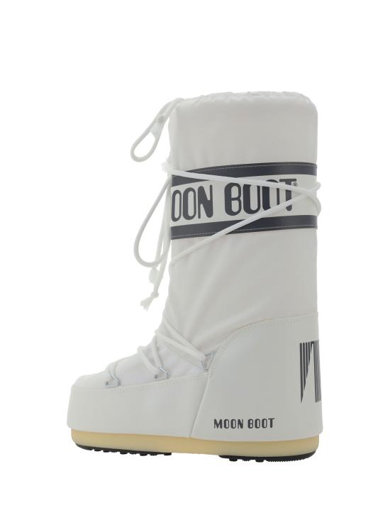 26FW 문부츠 아이콘 나일론 부츠 80D1400440 A001 WHITE - MOON BOOT