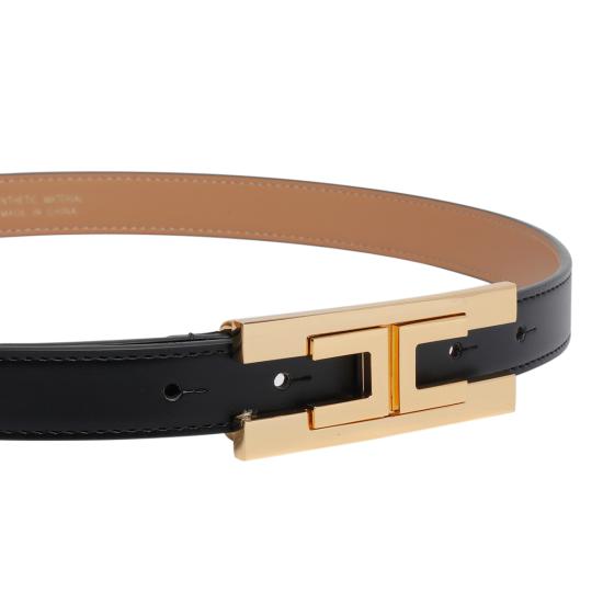 25FW 엘리자베타프랜치 벨트 CT72S57E2 110 Black - ELISABETTA FRANCHI