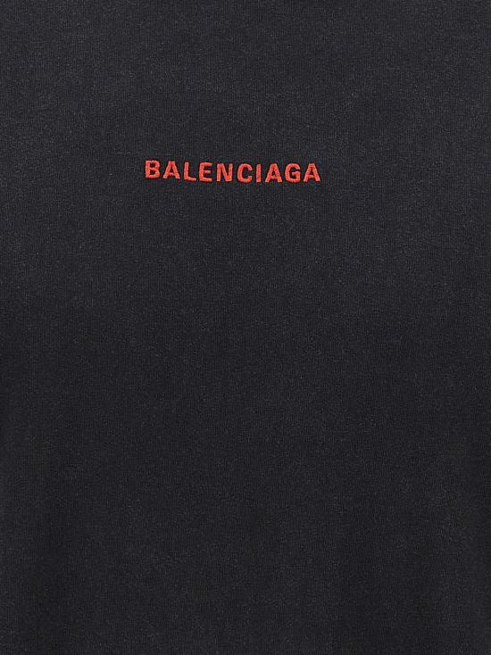 26SS 발렌시아가 반팔 티셔츠 764235TTVJ18483 Black - BALENCIAGA