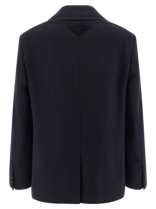 25FW 프라다 수트 자켓 P570PSOOO17VZF0008 Blue - PRADA