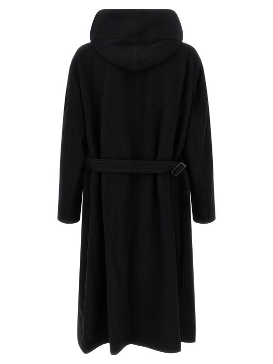 25FW 요지 야마모토 트렌치 코트 HLC07102BLACK2 Black - YOHJI YAMAMOTO