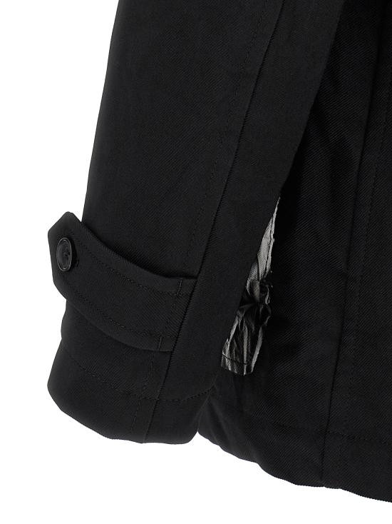 25FW 꼼데가르송 트렌치 코트 FPC501W251 Black - COMME DES GARCONS