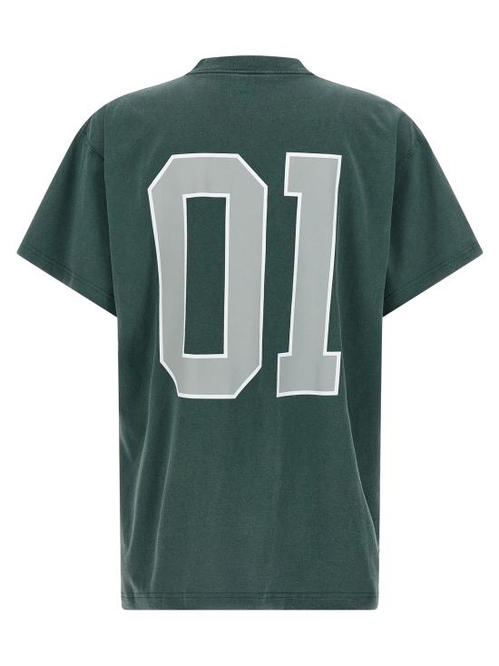 25FW 발렌시아가 반팔 티셔츠 850353TTVG26399 Green - BALENCIAGA