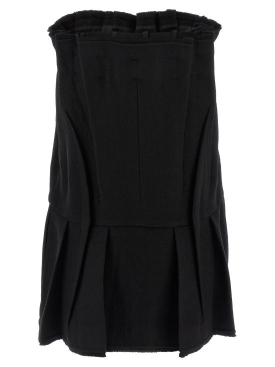 25FW 프라다 숏 원피스 P3Q62GSOOO18DEF0002 Black - PRADA