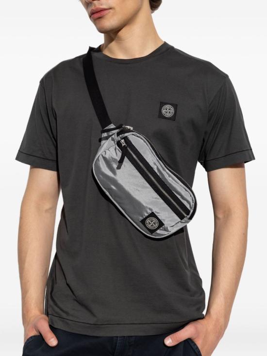 25FW 스톤 아일랜드 코팅 나일론 메탈 에코닐 벨트백 K2S159200016S0251V0061 PEARL GRAY DOM