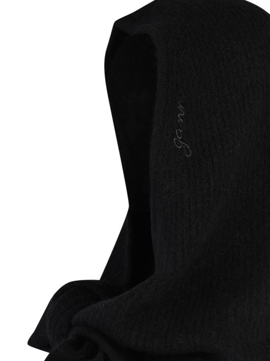 25FW 가니 이어플랩 캡 A6223 099 Black - GANNI