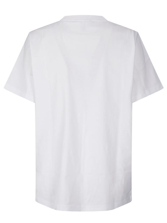 25FW 가니 반팔 티셔츠 T4289 151 Bright White - GANNI