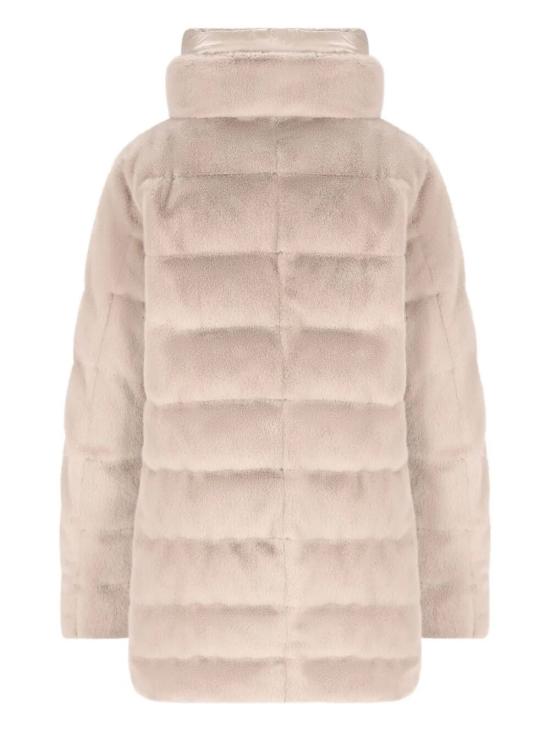 25FW 에르노 레이디 얼터너티브 퍼 & 울트라라이트 나일론 베스트 PI002123D 12630 1985 CHANTILLY - HERNO