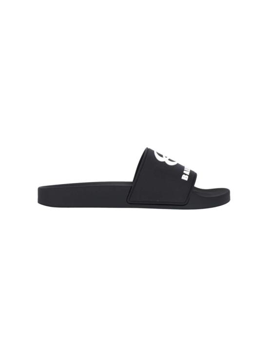 25FW 발렌시아가 풀 슬라이드 샌들 689031 W1SA61090 Black