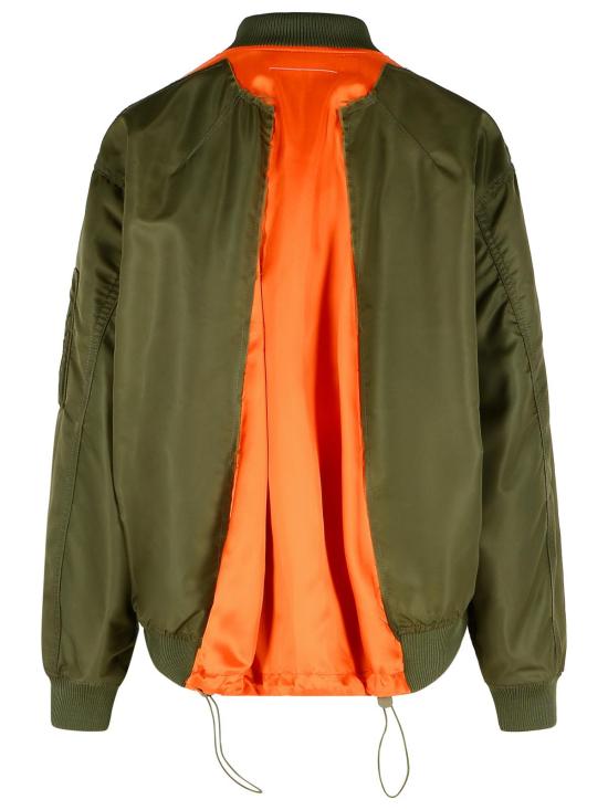 25SS MM6 메종마르지엘라 봄버 자켓 S52AM0315 M35257728 Green - MM6 MAISON MARGIELA